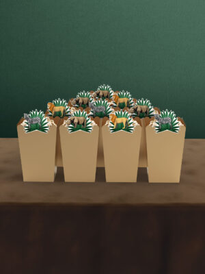 Safari Temalı 10'lu Mısır Kutusu