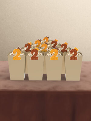 Boho Baby Natural 2 Yaş Temalı 10'lu Mısır Kutusu