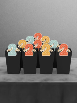 Retro Araba Temalı 2 Yaş 10'lu Mısır Kutusu