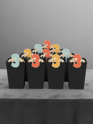 Retro Araba Temalı 3 Yaş 10'lu Mısır Kutusu