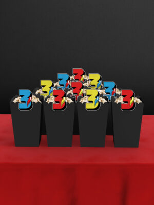 Süper Kahraman Temalı 3 Yaş 10'lu Mısır Kutusu