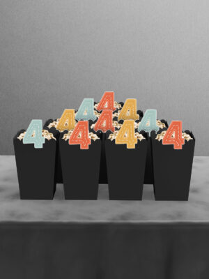 Retro Araba Temalı 4 Yaş 10'lu Mısır Kutusu