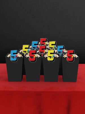 Süper Kahraman Temalı 5 Yaş 10'lu Mısır Kutusu